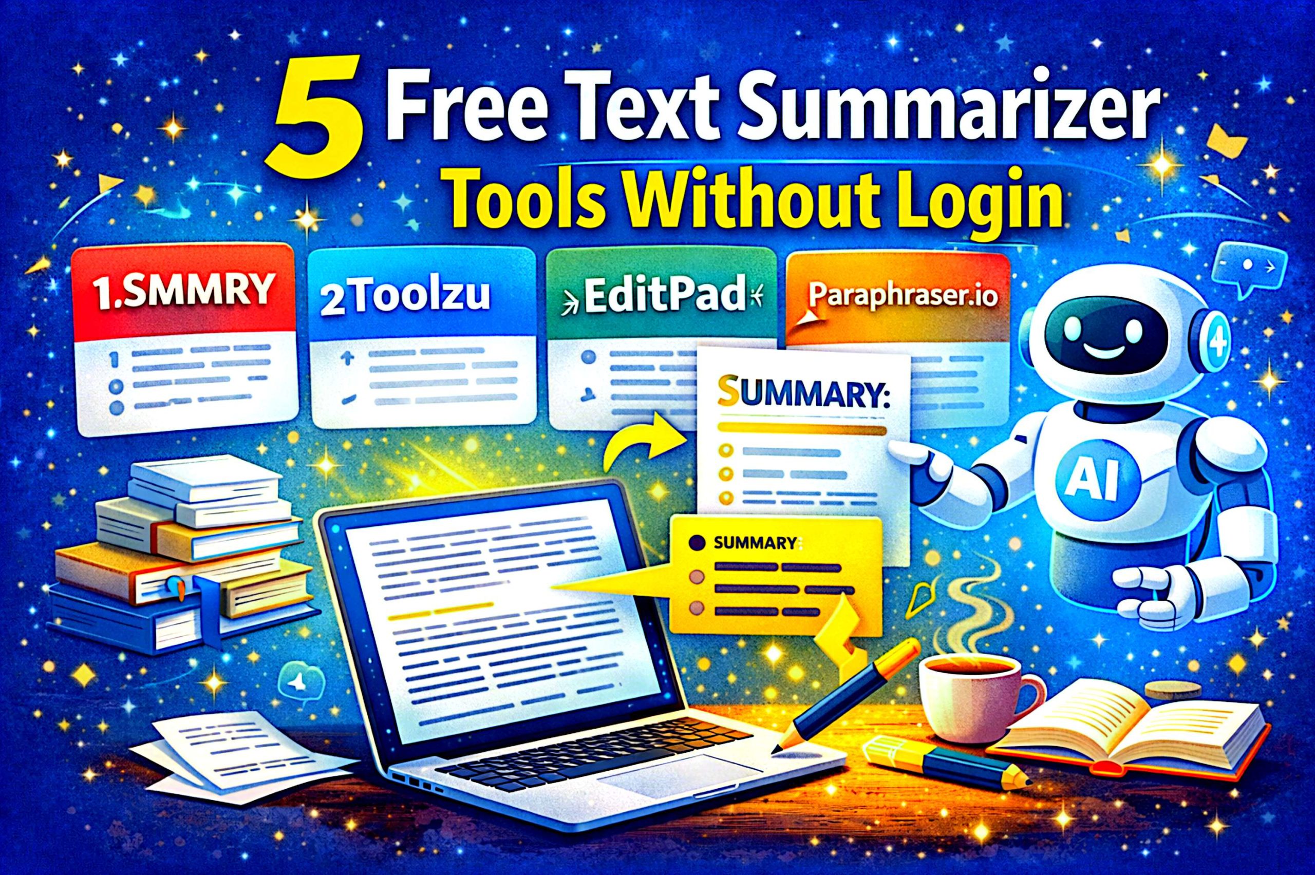free ai text summarizer