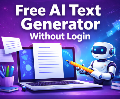 AI text generator without login