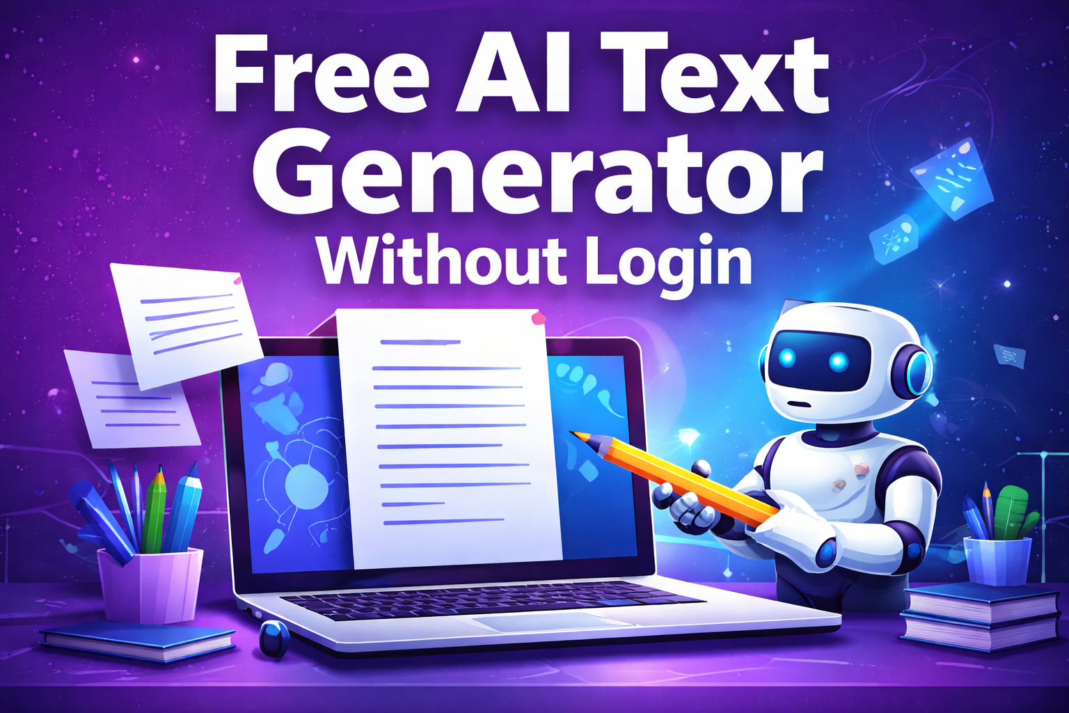 AI text generator without login
