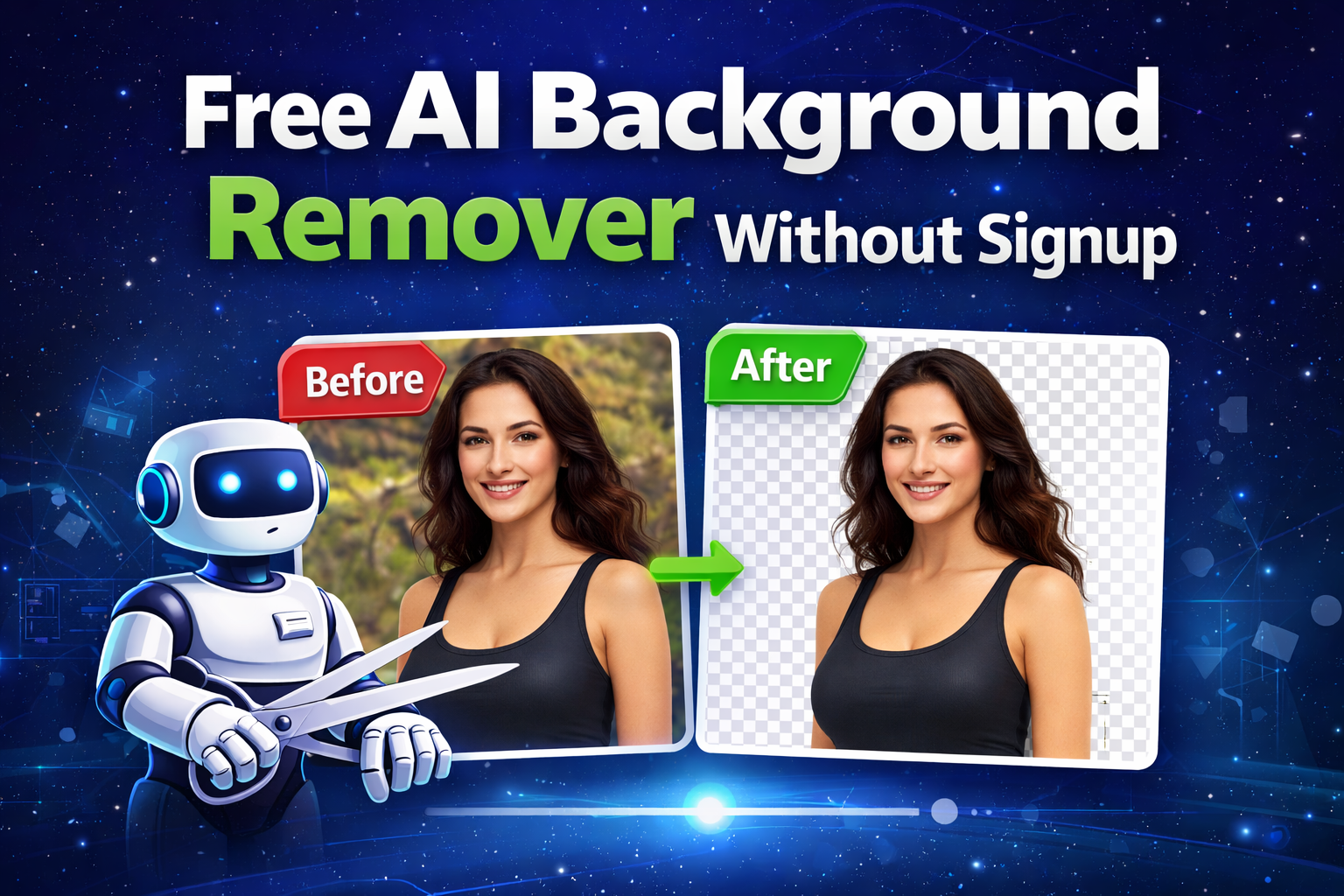 free AI background remover