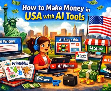Make money with AI USA