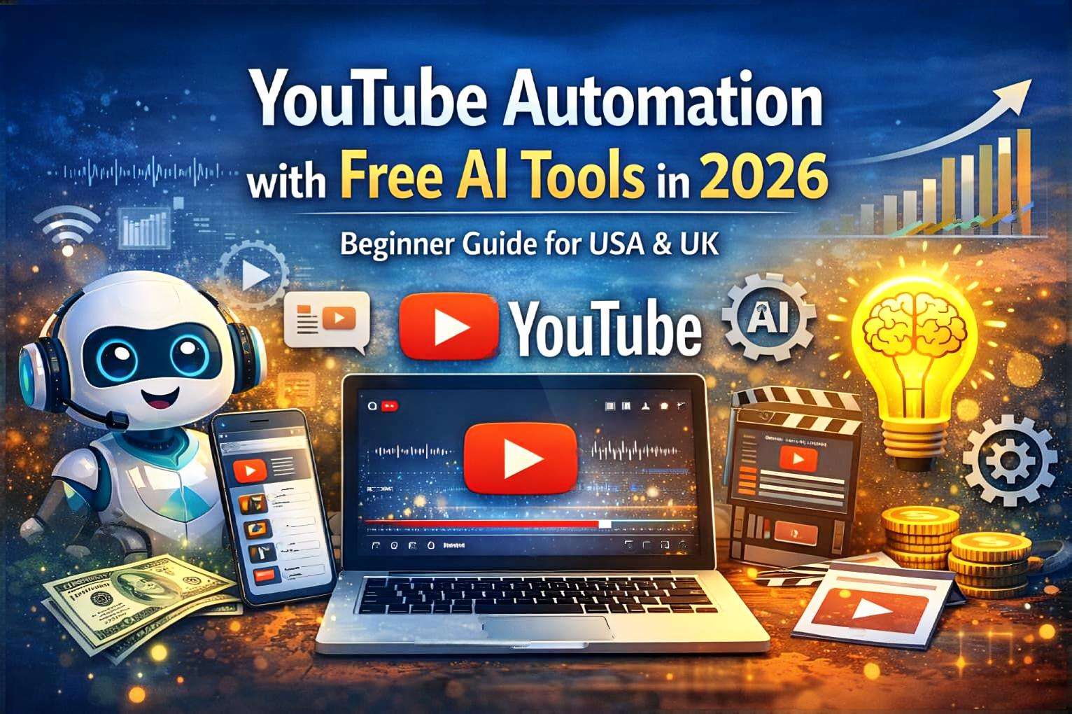 youtube automation with free ai tools